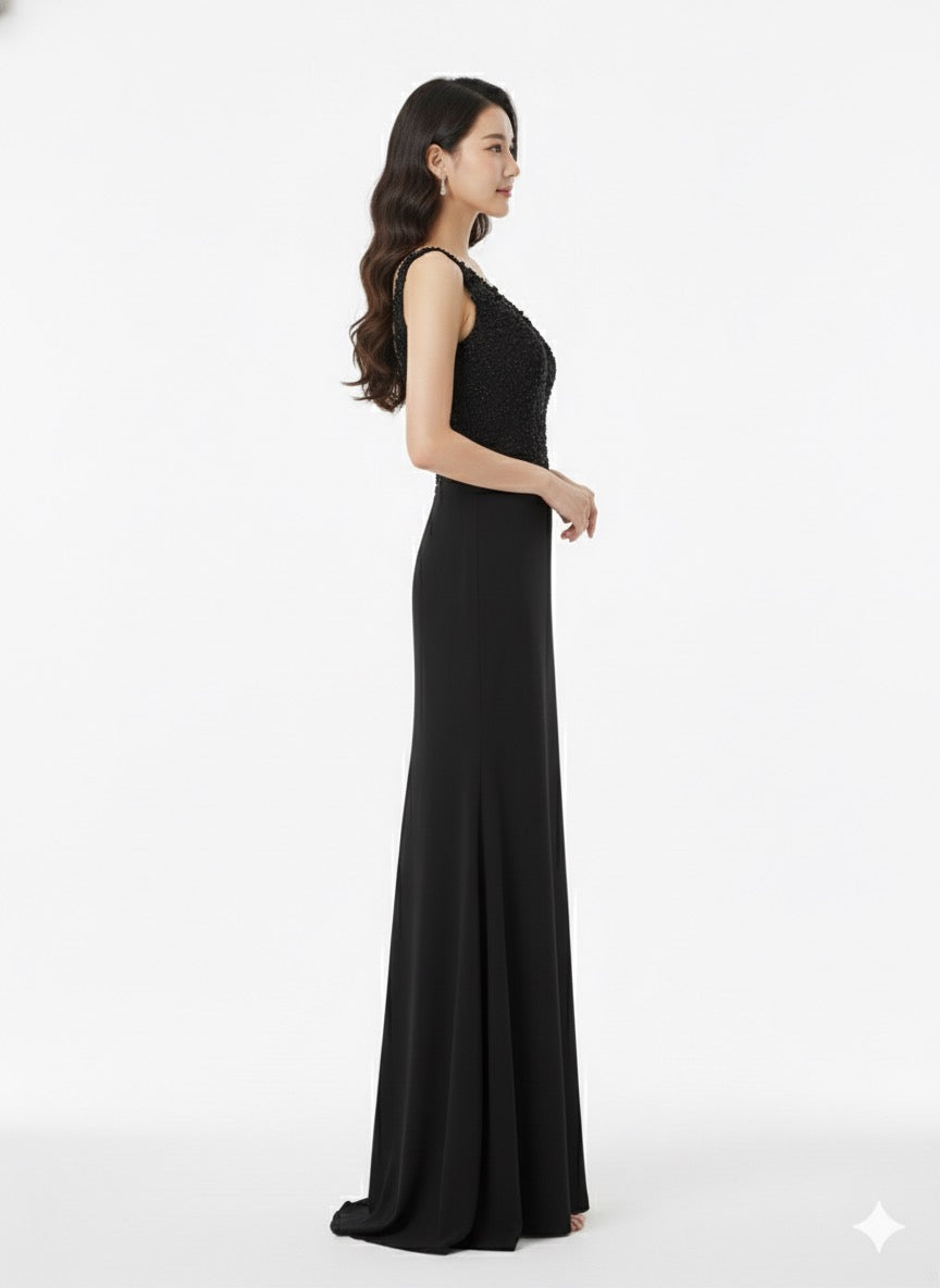 Broad strips Fishcut Dress