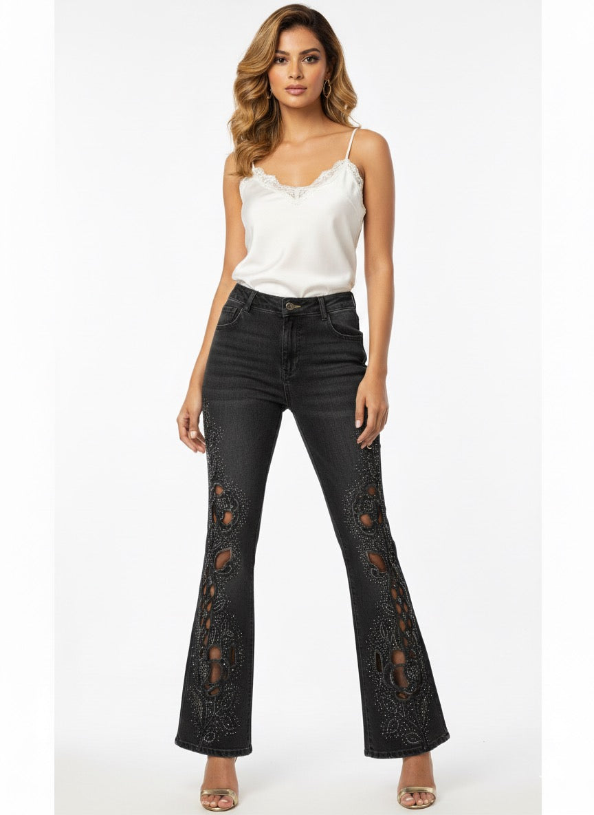 Rose party jeans