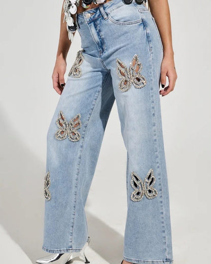Butter fly jeans