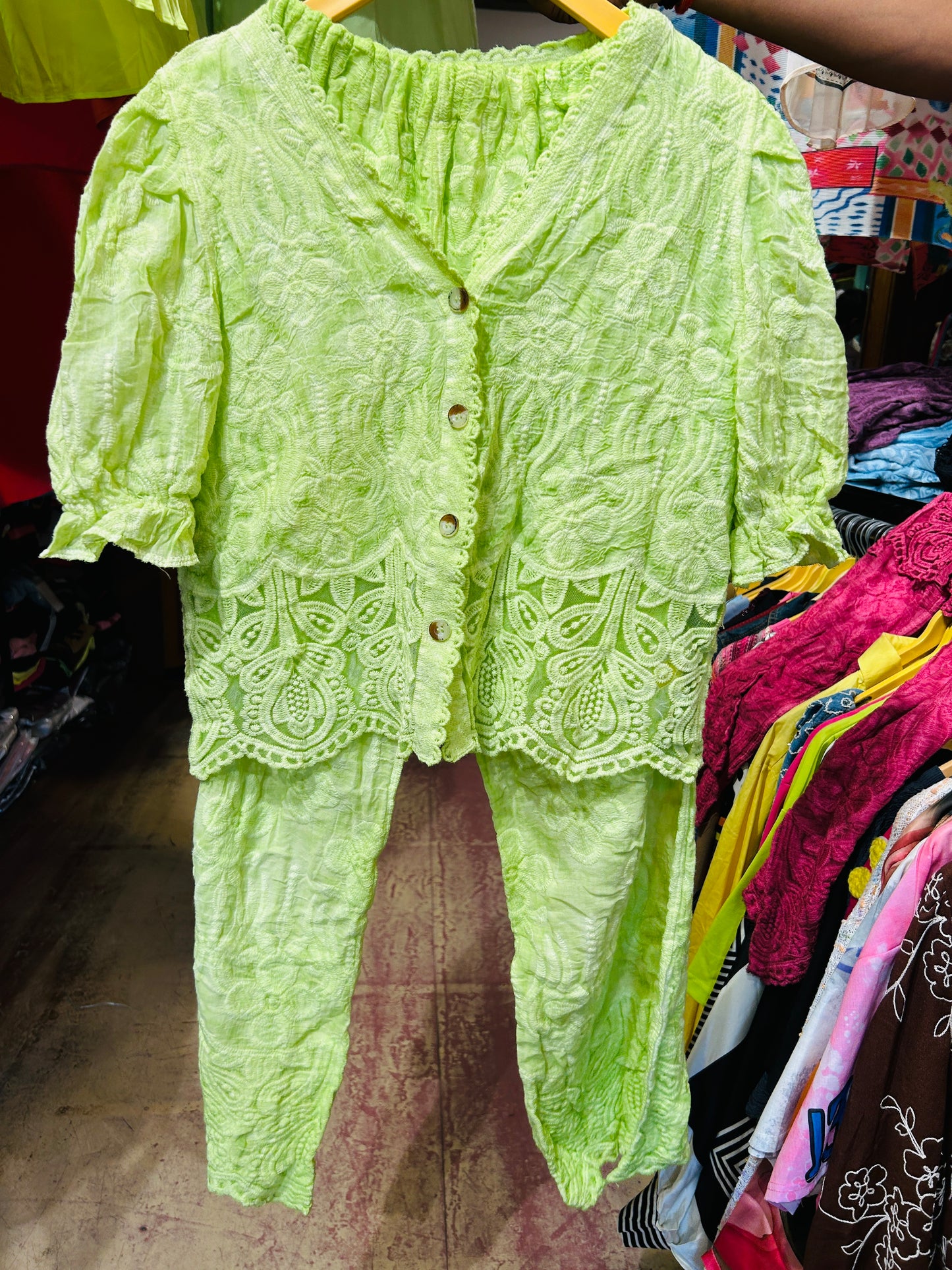 COTTON CHICKEN CORDSET