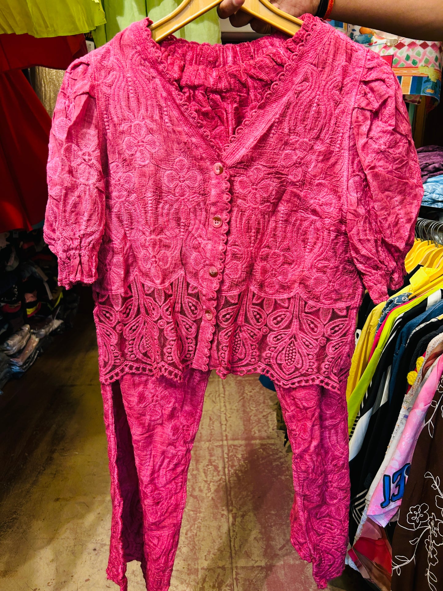 COTTON CHICKEN CORDSET