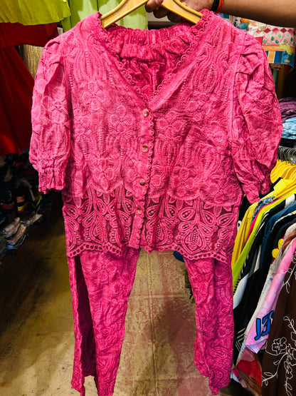 COTTON CHICKEN CORDSET