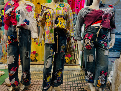 Cartoon fancy joggers