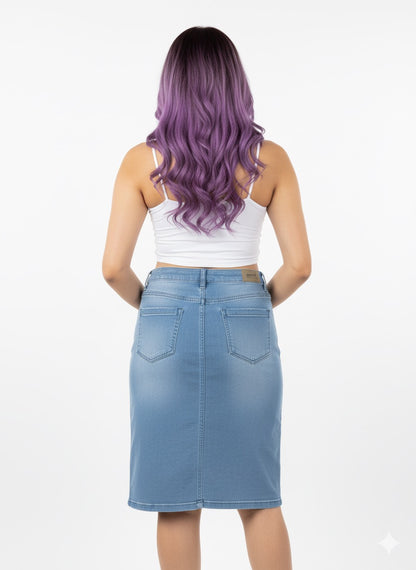 Denim skirts