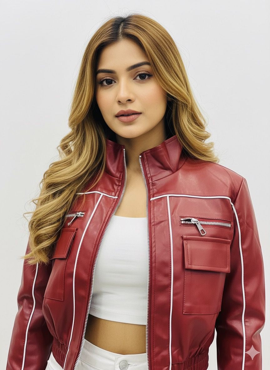 Leather jacket