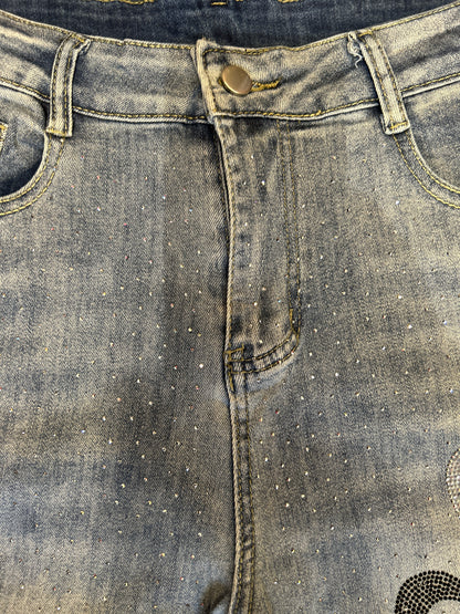 Heart jeans