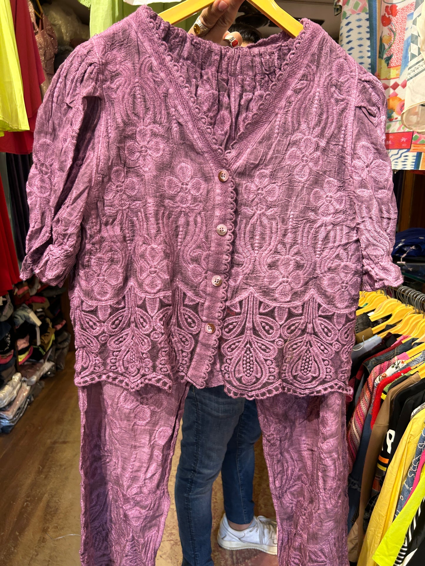 COTTON CHICKEN CORDSET