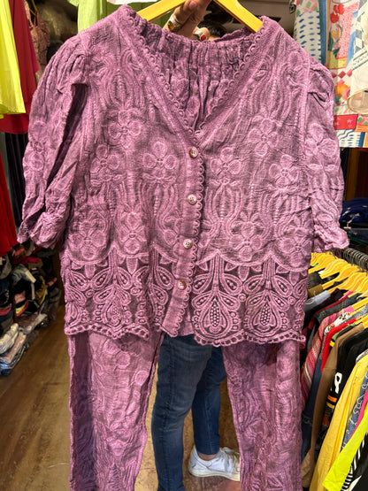 COTTON CHICKEN CORDSET