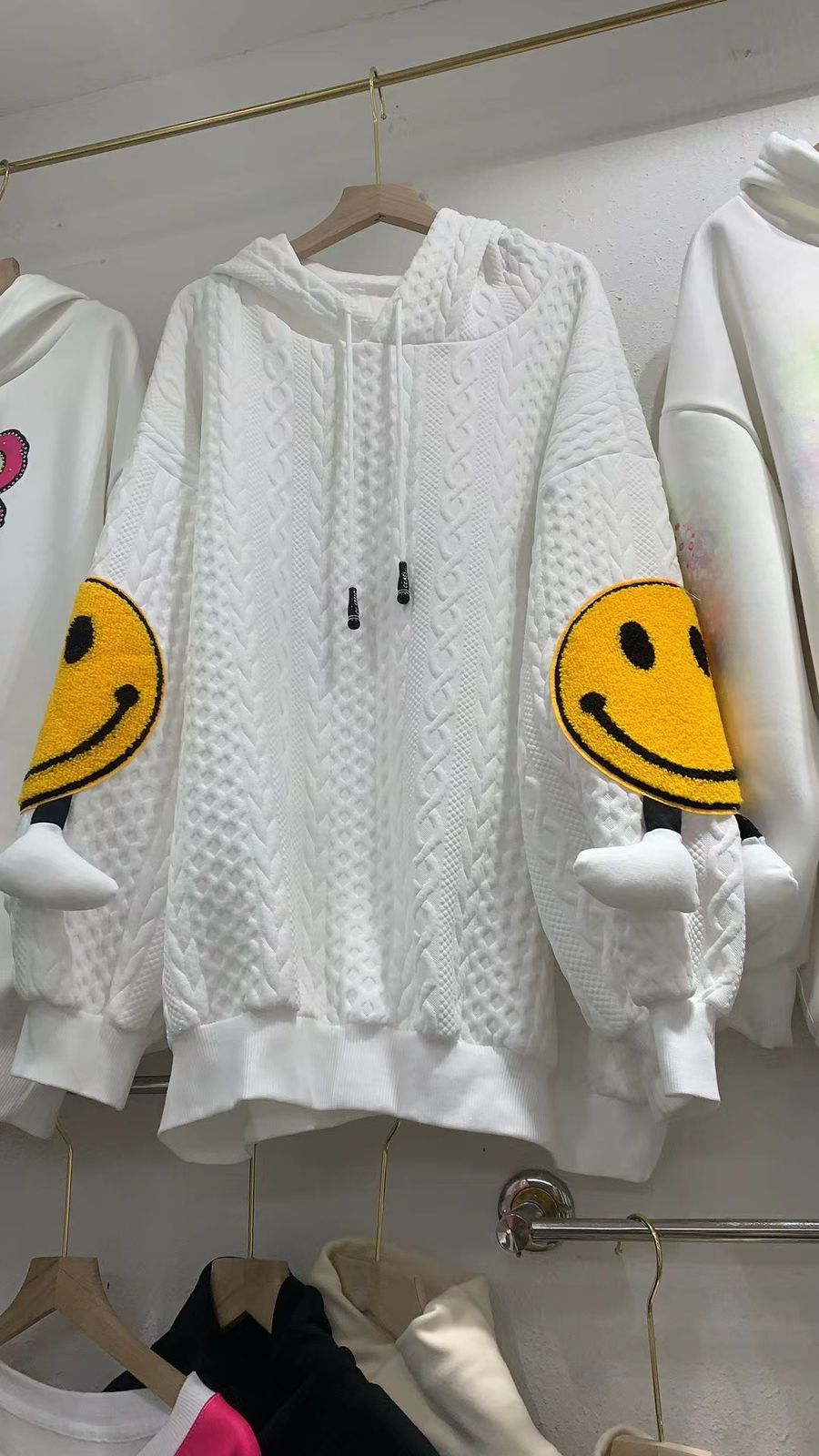 Bunny and Smiley Hoodie