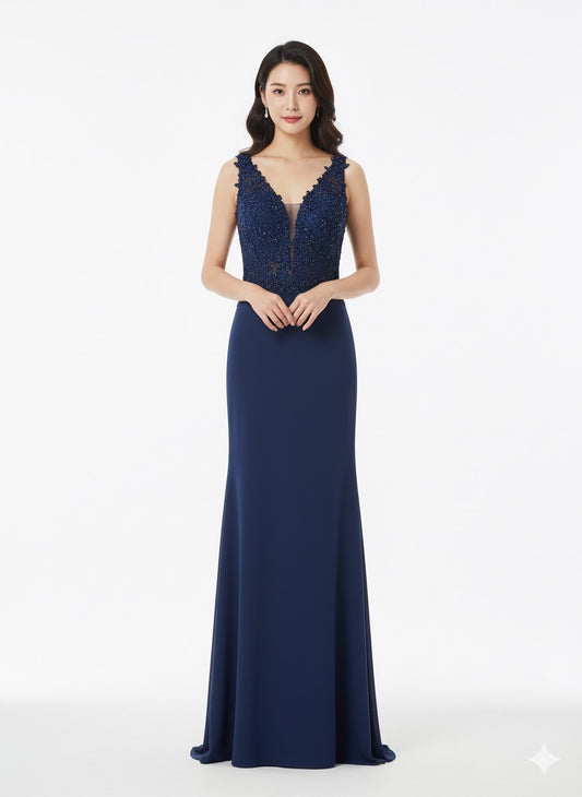 Broad strips Fishcut Dress