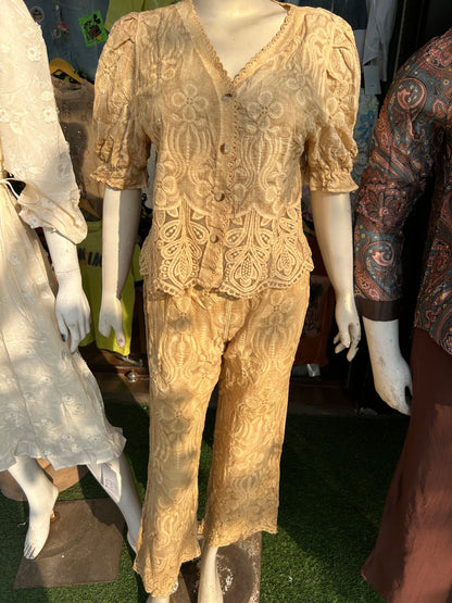 COTTON CHICKEN CORDSET