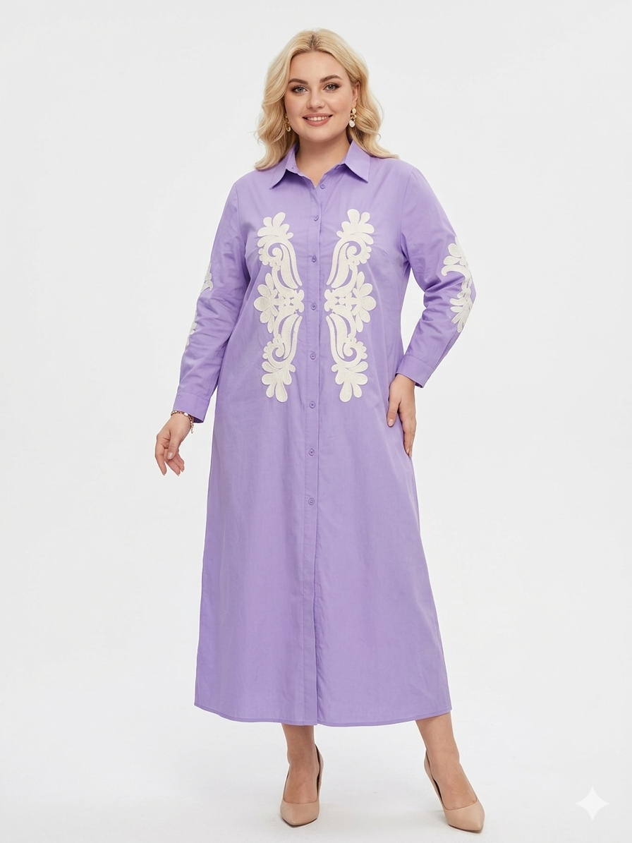 Emobes shirt dress