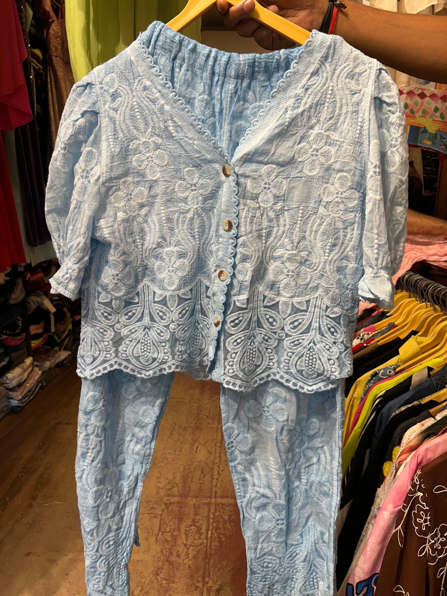 COTTON CHICKEN CORDSET