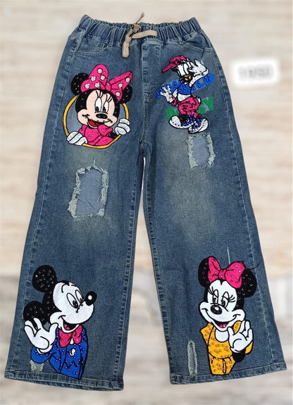 Cartoon fancy joggers