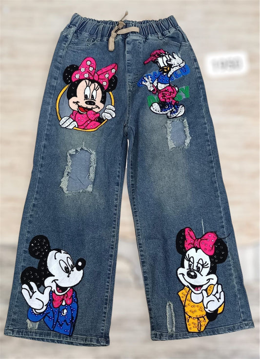 Cartoon fancy joggers
