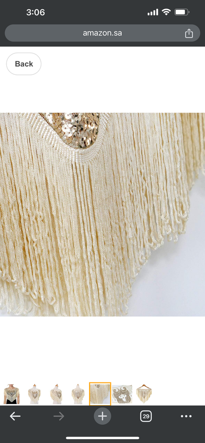 Vintage 1920s Flapper Shawl