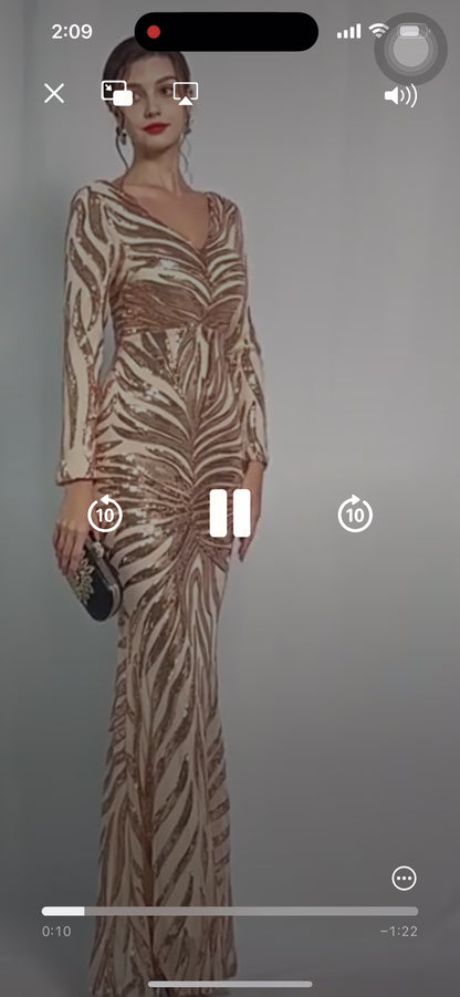 Sequence dress